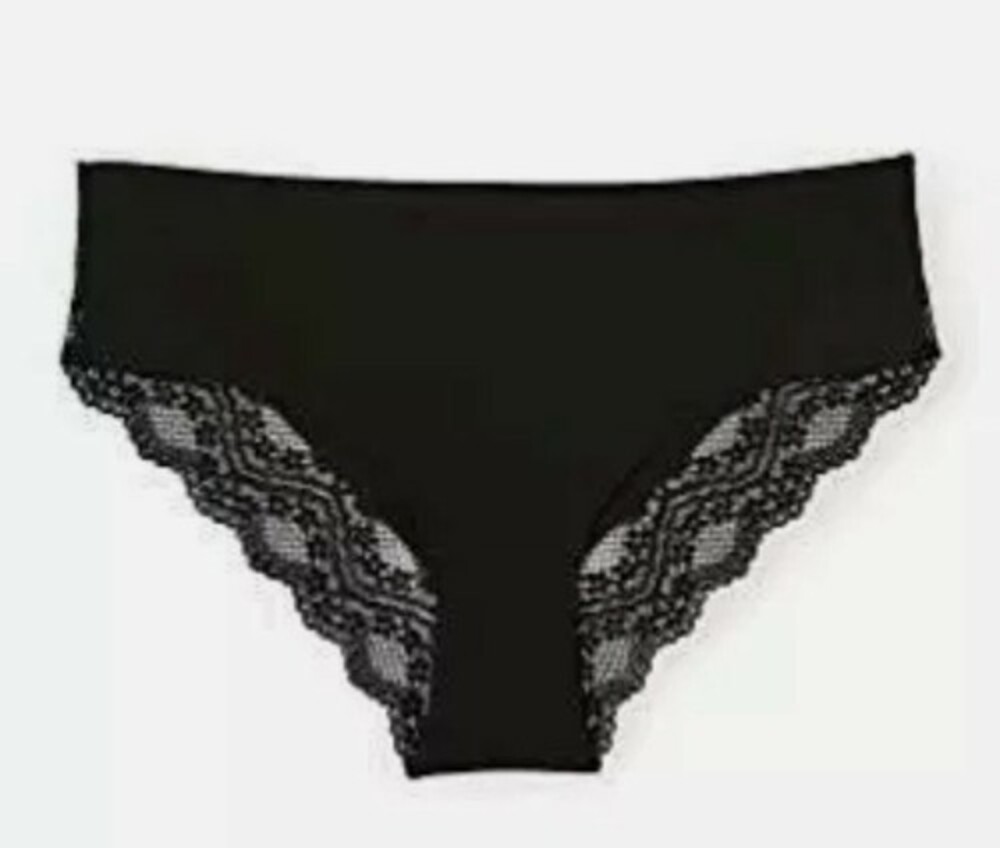 b.tempt'd Women's B. Bare Cheeky Panty black large